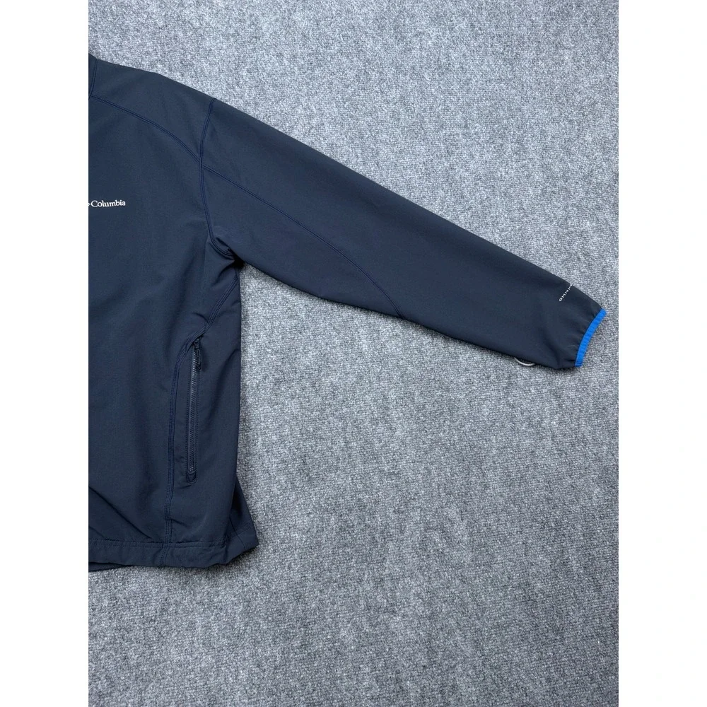 Columbia Men's Evap-Change Softshell Jacket Men's Large‎ Omni Wick Full Zip READ - Picture 4 of 14